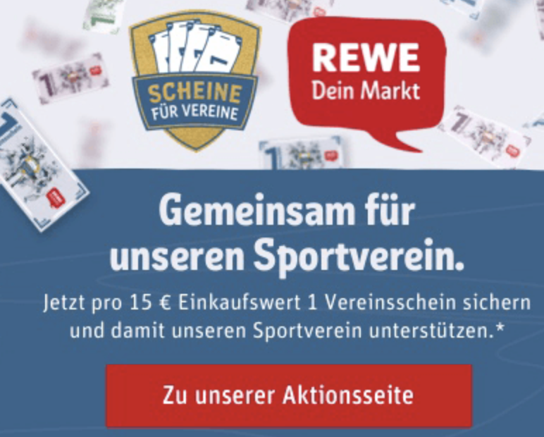 REWE Scheine für Vereine | Tennisclub Lindenau e.V. Großauheim